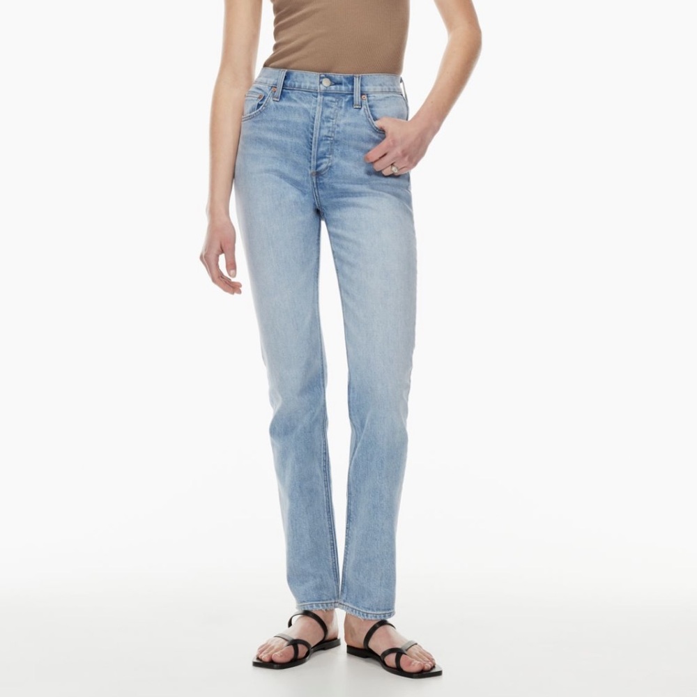 Denim Forum Yoko High Rise Slim Jeans
